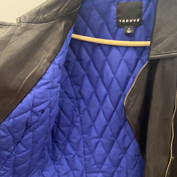 Trouve Leather Jacket. Size M. - Picture 5 of 5